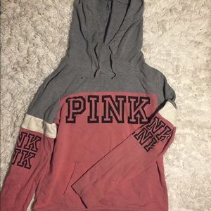 Hoodie from pink- good condition-no rips or tears